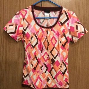 Small baby phat brand scrub top